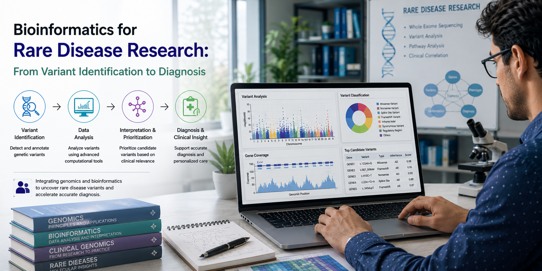 Bioinformatics for Rare Disease Research: From Variant Identification to Diagnosis