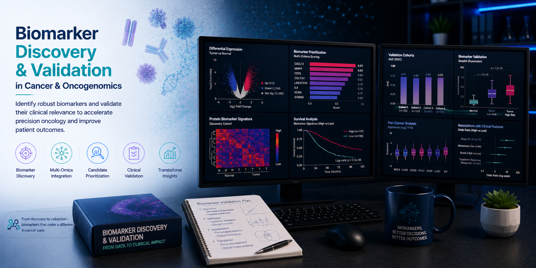 BioinformaticsNext biomarker discovery validation cancer survival multi-omics