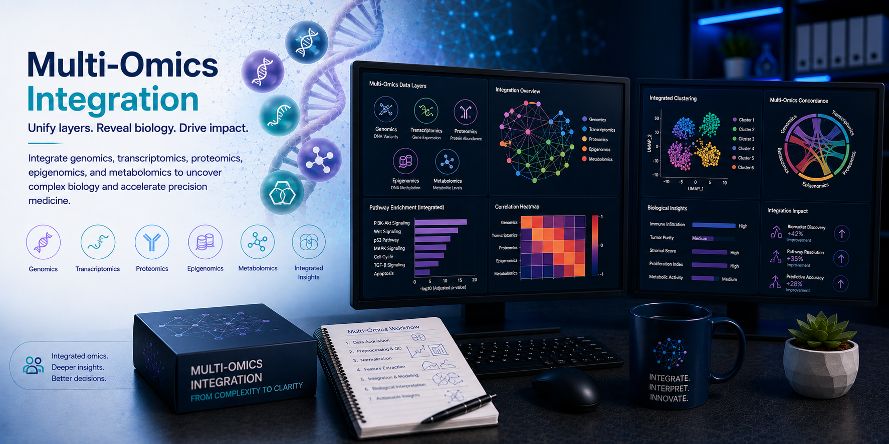 BioinformaticsNext multi-omics integration systems biology precision medicine analysis