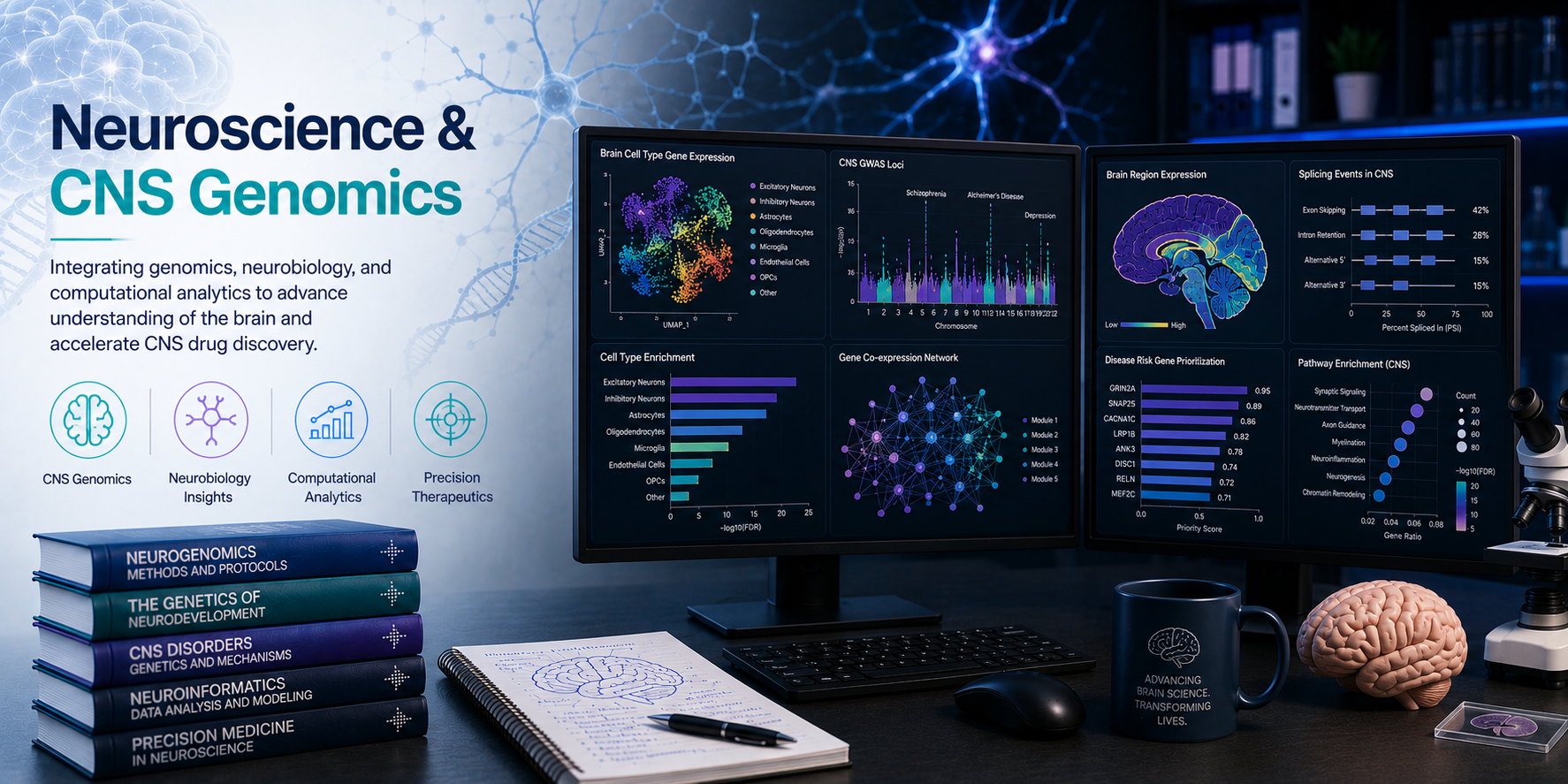 BioinformaticsNext neuroscience CNS genomics bioinformatics neurogenomics research